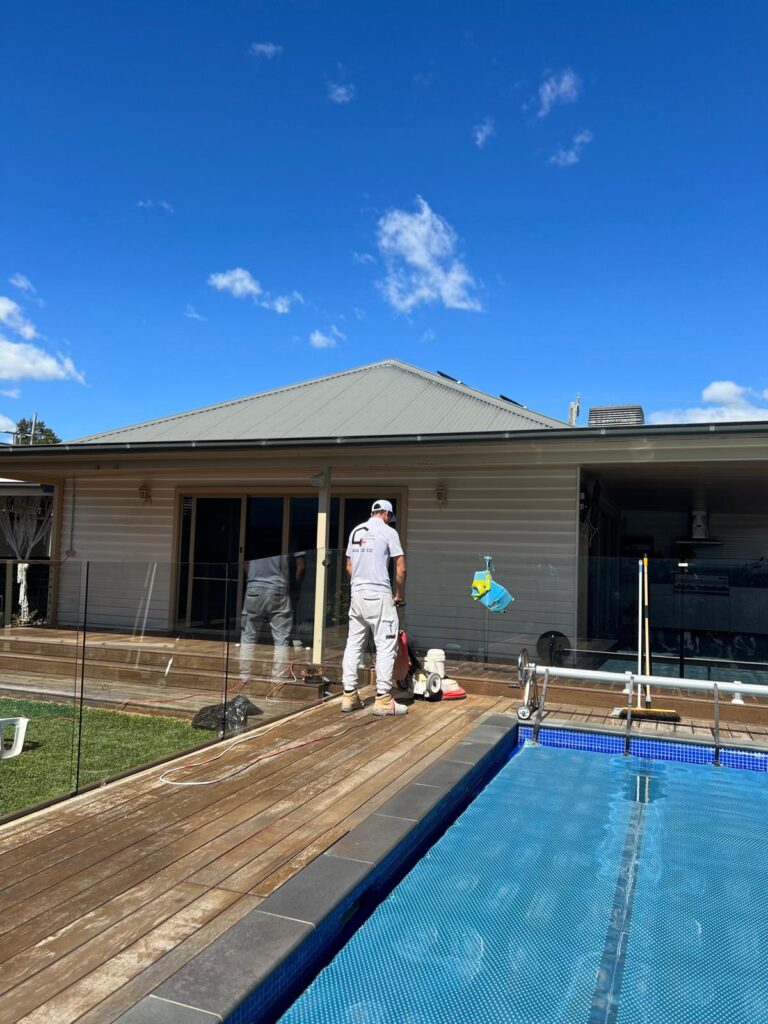 commercial plastering Melbourne office wall repairs, commercial decking contractors Melbourne installing outdoor deck